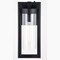 Vaxcel Malmo 1 Light Dusk to Dawn Matte Black Contemporary Outdoor Wall Lantern Clear Cylinder Glass T0686 - alternate 8